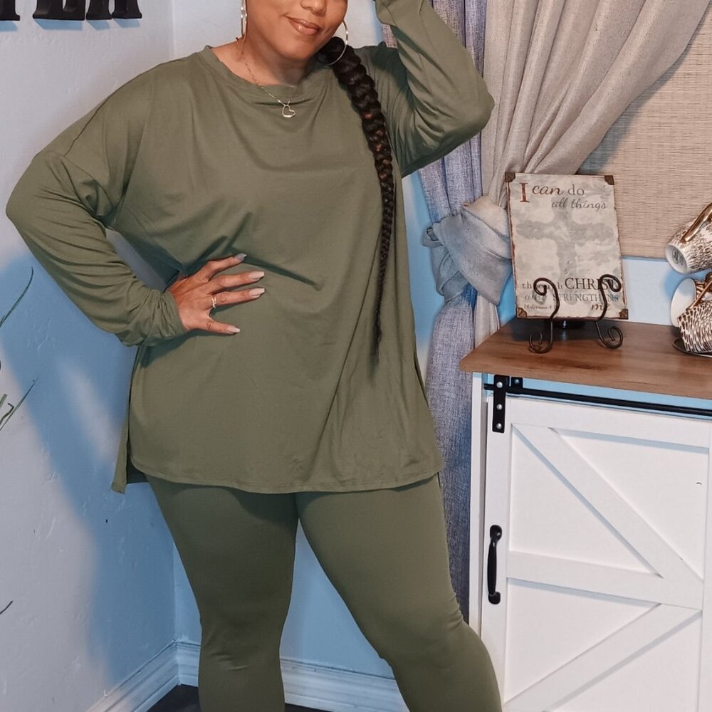 buttery soft pants lounge set